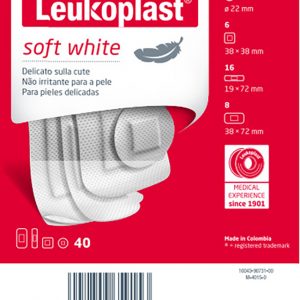 Leukoplast - soft white delicato 40pzs