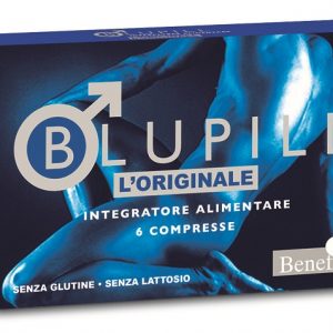 Benefit - blupill originale 6 compresse blu senza glutine e senza lattosio