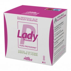 Lady presteril - 24 proteggi slip ripiegati in bustina 24pz