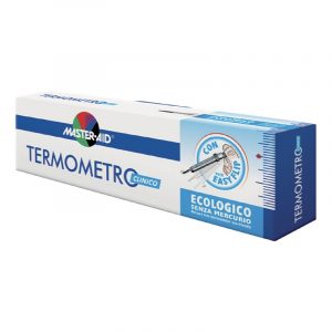 Master-aid - Termometro clinico senza mercurio con easy flyp