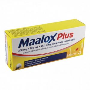 Maalox plus 30cpr masticabili