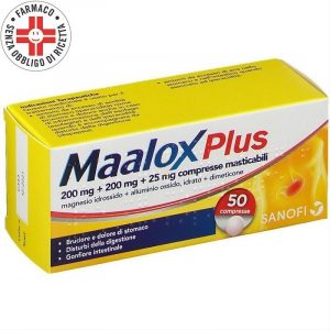 Maalox plus 50cpr masticabili