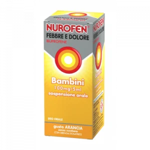 Nurofen Febbre e Dolore 100mg/5ml Arancia