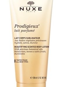 Nuxe paris prodigieux late corpo sublimatore profumato tutti i tipi di pelle idrata satina ilumina vegan 200ml