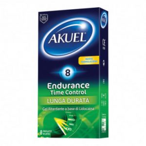 Akuel - 8 preservativos endurance lunga durata