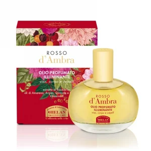 Rosso d'ambra olio profumato illuminante viso, corpo e capelli 50ml Helan