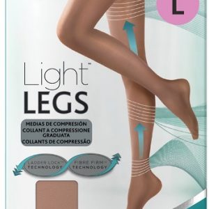 School - collant a compressione graduata nude L
