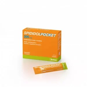 Spididol - pocket 200mg sospensione orale in bustina 12 bustine
