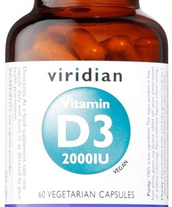 Viridian - Vitamin D3 2000 UI 60 capsule